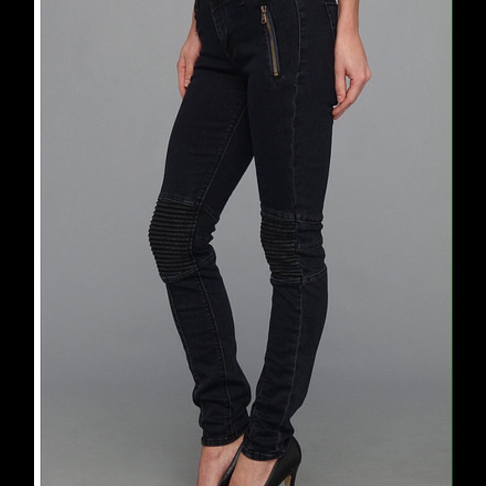 Hudson Stark Moto Jean dark blue size 30 NWT